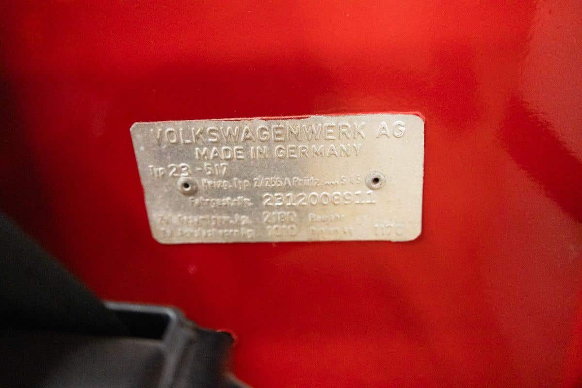 How To Find the Chassis Number on Your Classic VW Camper (1955-1992)
