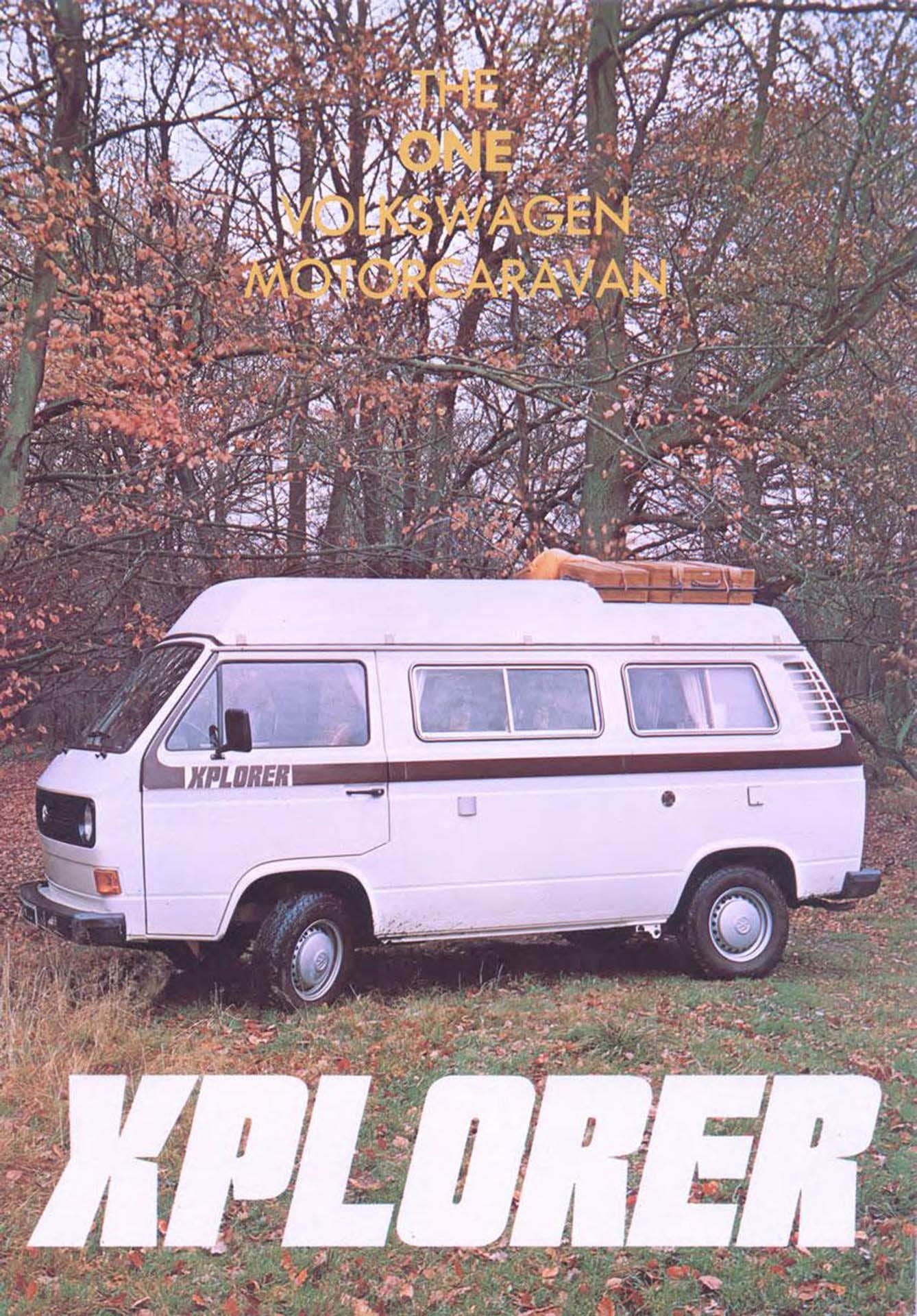 The One Volkswagen Motor Caravan Xplorer