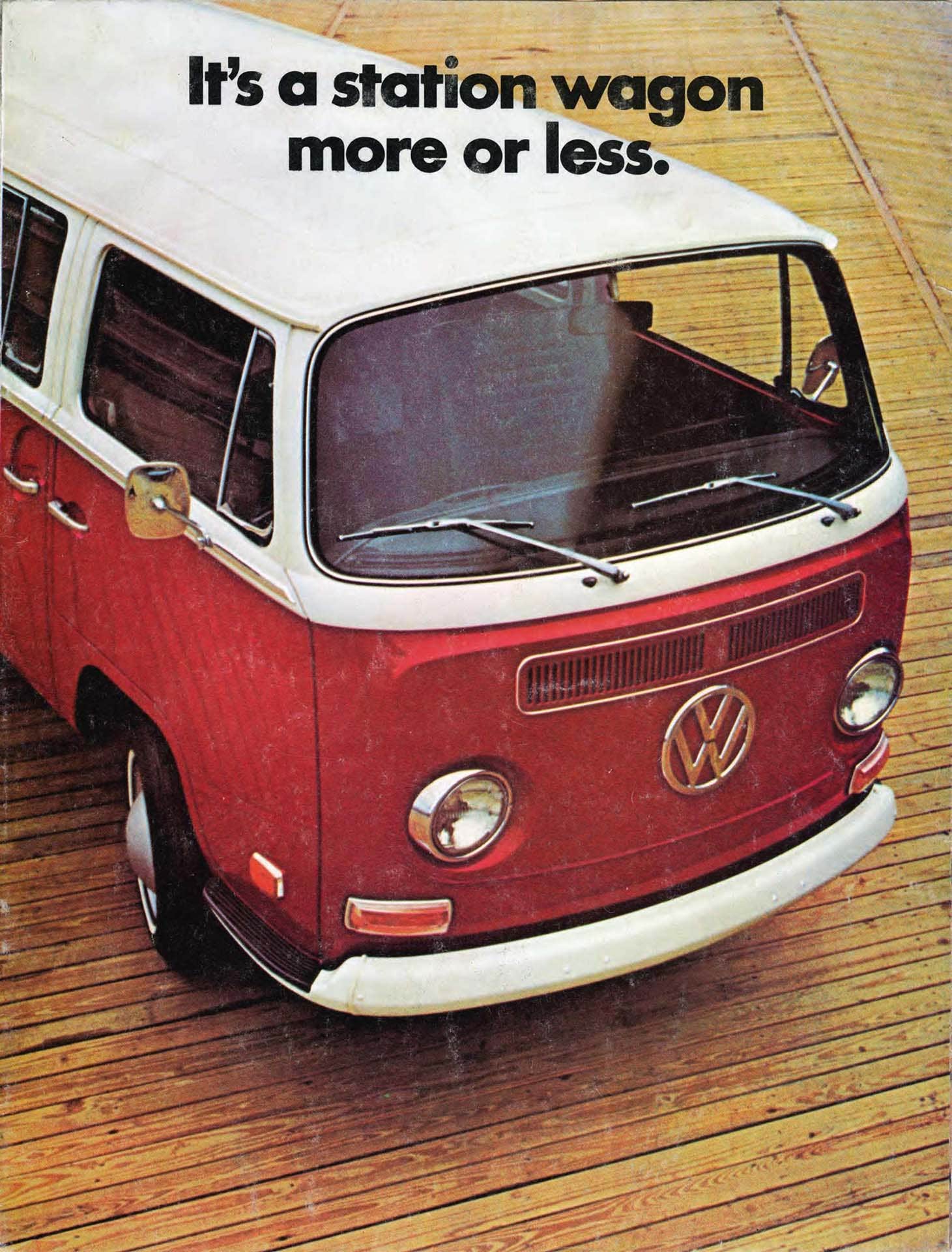 1972 T2 Bay Station Wagon Brochure