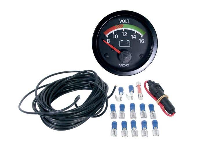 How to fit your VDO voltmeter gauge