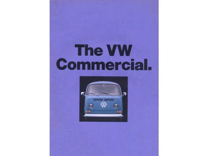 The VW Commercial. 