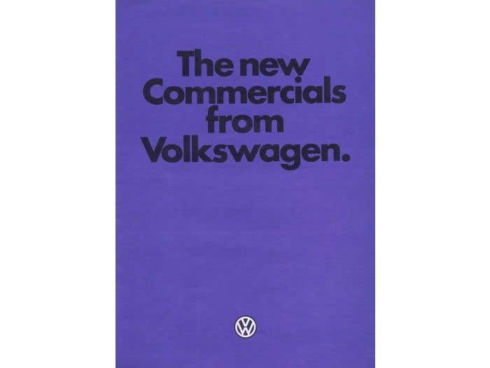 The new Commercials from Volkswagen. 