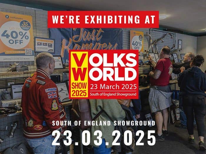 Five Reasons to Visit JK at the VolksWorld Show 