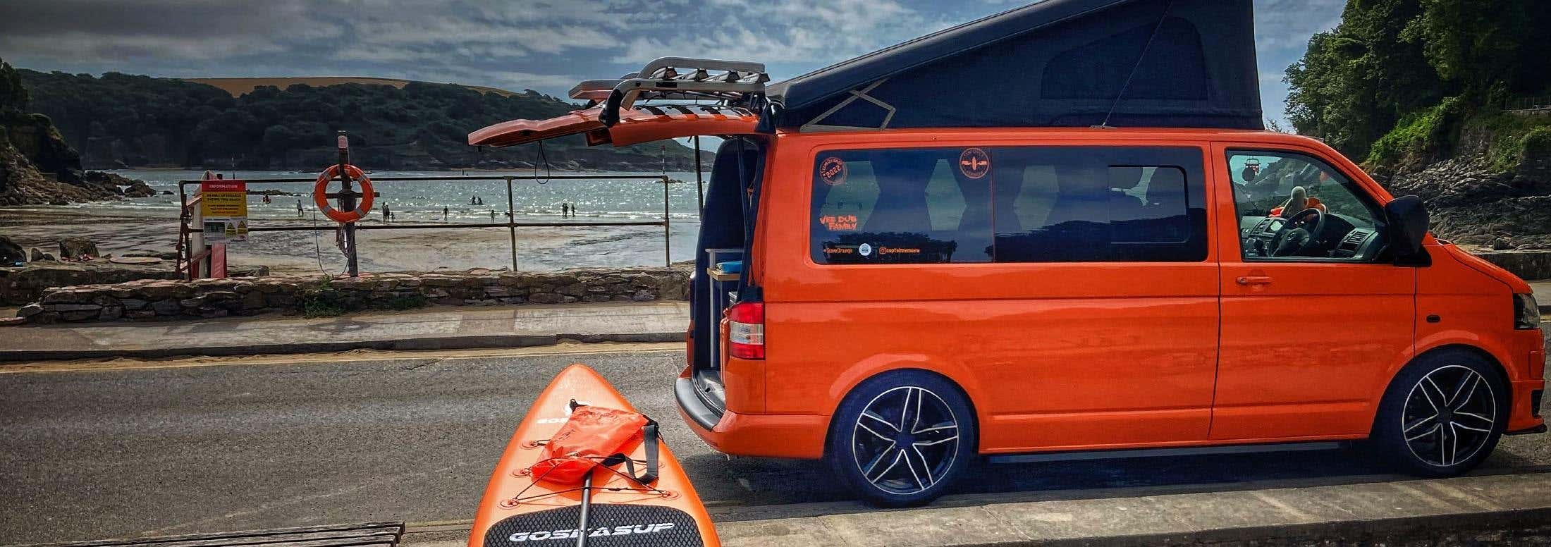 Your Rides: Neil's Orange VW Transporter