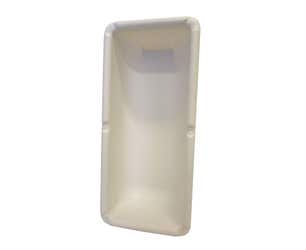 FIRE EXTINGUISHER HOLDER WHITE 3MM ABS PLASTIC
