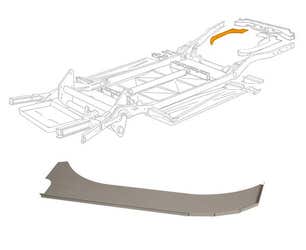 Engine Bay Chassis Leg Repair (Offside/Right) for T2 1971-1979