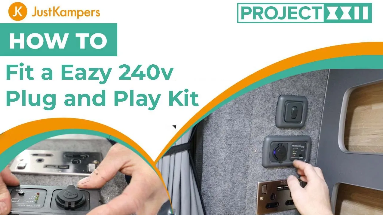 JK guide - How to fit a 12v system to your campervan: Project 2022