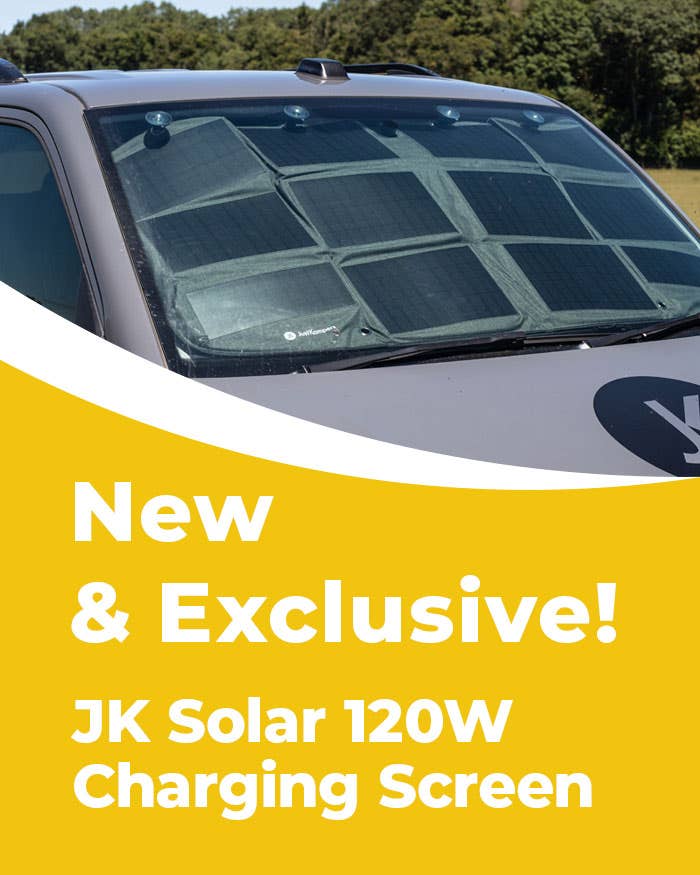 NEW & Exclusive - JK 120W Solar Charging Screen